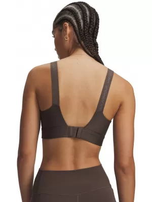 Dámská podprsenka UNDER ARMOUR INFINITY HIGH 2.0 BRA 1384112-201 HNĚDÁ