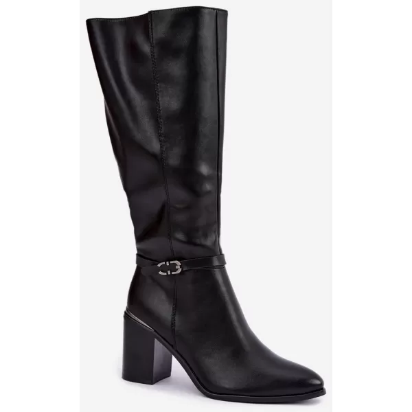  Dámské kozačky SERGIO LEONE KZ-08 BLACK 