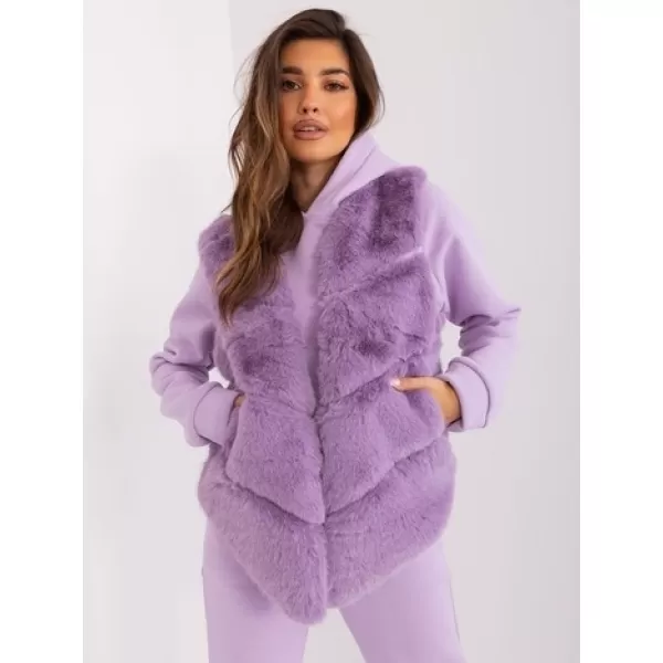  Dámská vesta WOOL FASHION ITALIA AT-KZ-2349.00P BRIGHT PURPLE 