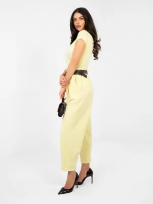 Dámské kalhoty ITALY MODA MI-SP-2690.00 BRIGHT YELLOW