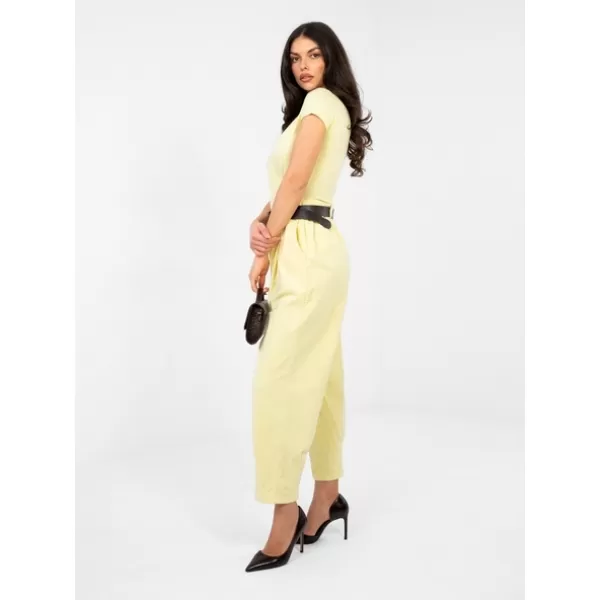  Dámské kalhoty ITALY MODA MI-SP-2690.00 BRIGHT YELLOW 