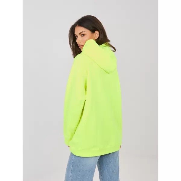  Dámská mikina RUE PARIS RV-BL-A1034.30 FLUO YELLOW 
