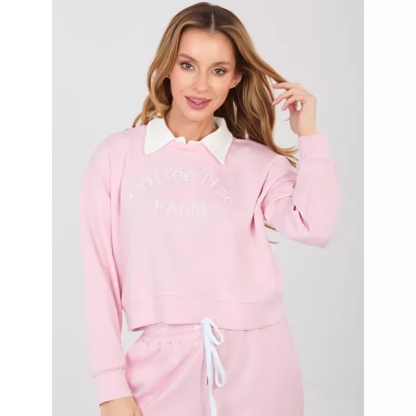  Dámská tepláková souprava ITALY MODA IT-KMPL-22212.36 BRIGHT PINK 