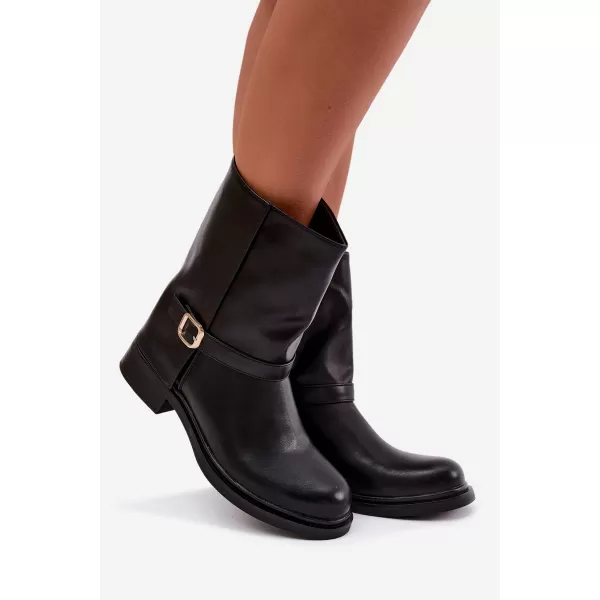  Dámské kotníkové boty BOTO 5859 BLACK 
