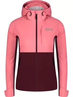 Dámská softshellová bunda NORDBLANC BLINK NBSSL8320 RŮŽOVÁ