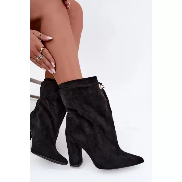 Dámské kotníkové boty BOTO 2911A BLACK 