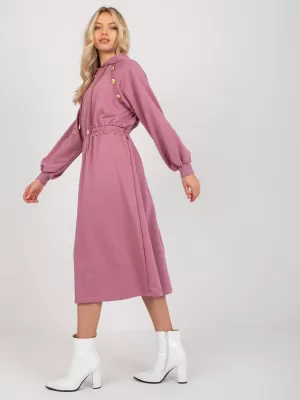 Dámské šaty RELEVANCE RV-SK-8336.12P DARK PINK
