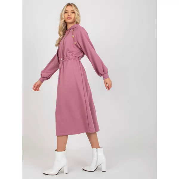  Dámské šaty RELEVANCE RV-SK-8336.12P DARK PINK 
