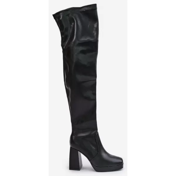  Dámské kozačky BOTO CLS-372 BLACK 