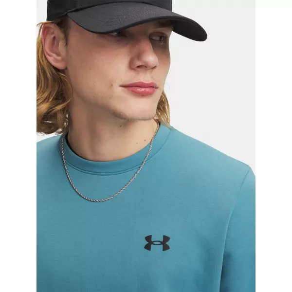  Pánská mikina UNDER ARMOUR UNSTOPPABLE FLC CREW 1381688-466 MODRÁ 