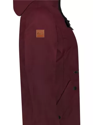 Dámská parka NORDBLANC HINTERLAND NBSJL8319 VÍNOVÁ