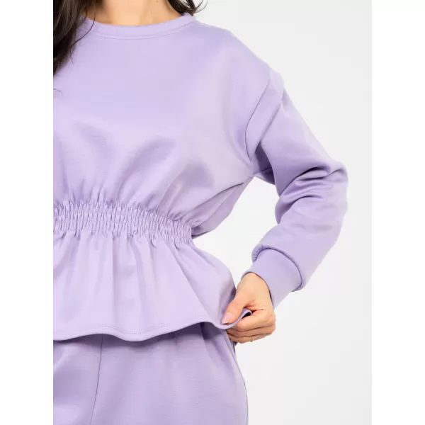  Dámský komplet RUE PARIS IT-KMPL-22239.03 BRIGHT PURPLE 