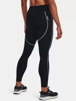 Dámské termo legíny UNDER ARMOUR UA RUSH CG NOVELTY LEGGING 1365720-001 ČERNÁ