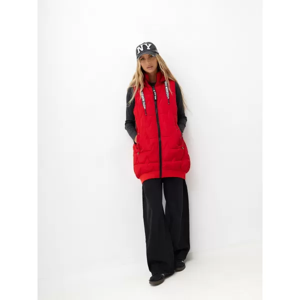  Dámská vesta FACTORY PRICE SK-KZ-HH-079.09 RED 