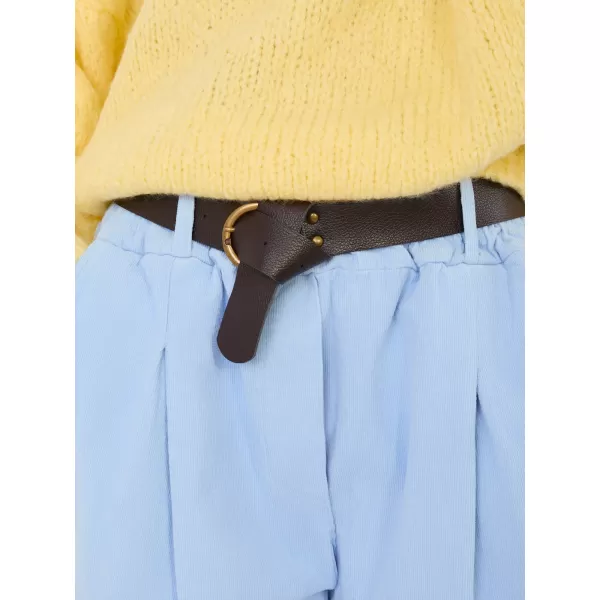  Dámské kalhoty ITALY MODA MI-SP-2690.00 LIGHT BLUE 