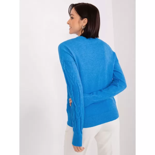  Dámský svetr WOOL FASHION ITALIA AT-SW-2340.10 BLUE 