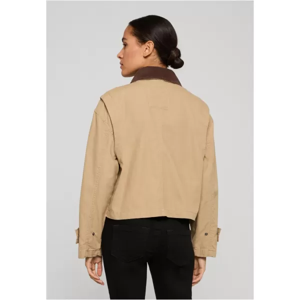  Dámská bunda URBAN CLASSICS TB7726 UNION BEIGE 
