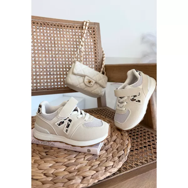  Dětské tenisky BOTO 1678-1D/2D/3D BEIGE 