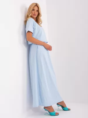 Dámské šaty RELEVANCE RV-SK-7851.84 LIGHT BLUE