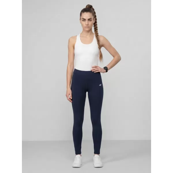  Dámské legíny 4F 4FWMM00TTIGF296 NAVY 