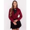 Dámská košile ITALY MODA DHJ-KS-9236.92P BURGUNDY