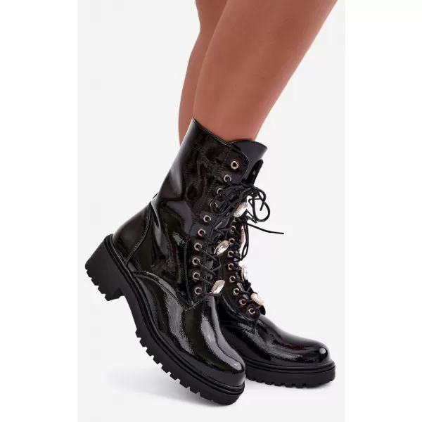  Dámské kotníkové boty BOTO 5811-1 BLACK 