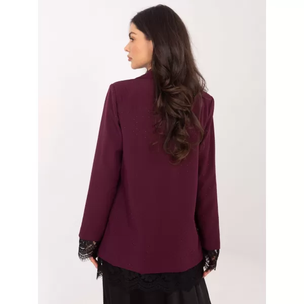  Dámská bunda ITALY MODA IT-MA-FL9916-1.07P DARK RED 