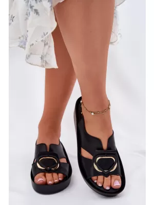 Dámské sandály S.BARSKI KV51-031 BLACK