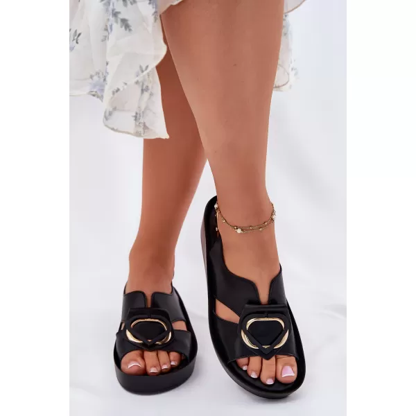 Dámské sandály S.BARSKI KV51-031 BLACK 