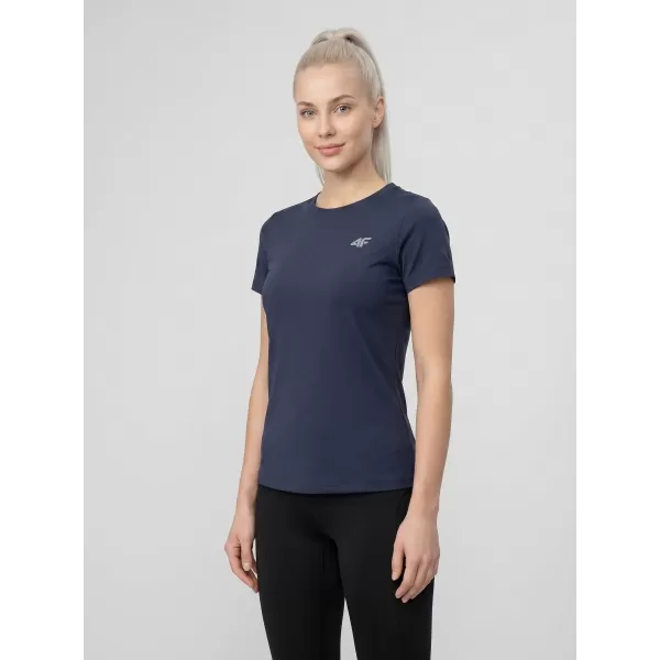  Dámské triko 4F 4FWMM00TTSHF3306 NAVY 