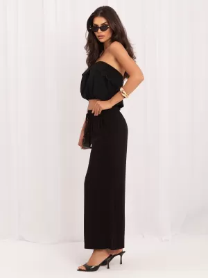 Dámské kalhoty SUBLEVEL D73761AG62237L BLACK