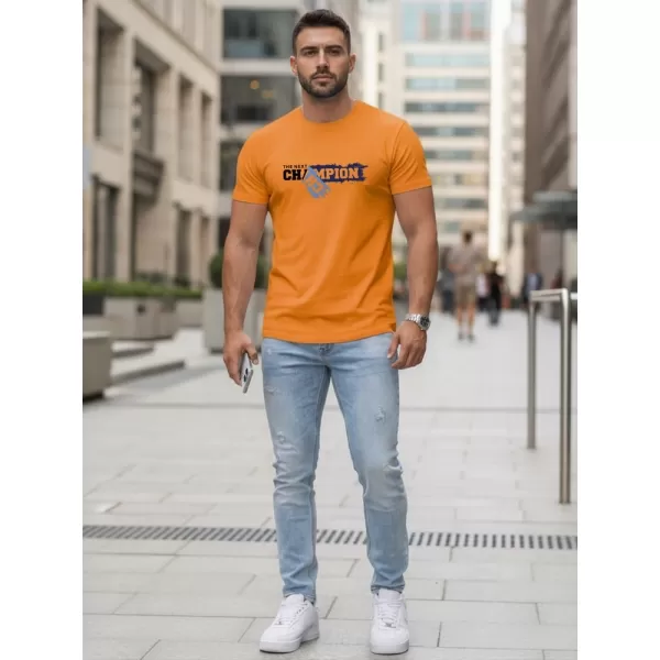  Pásnké triko DSTREET ORANŽOVÁ 