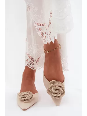 Dámské sandály BOTO MM-25 BEIGE
