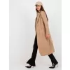 Dámský kabát OCH BELLA TW-PL-BI-5220.63 BEIGE
