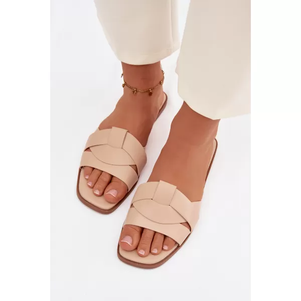  Dámské nazouváky BOTO CD377 BEIGE 