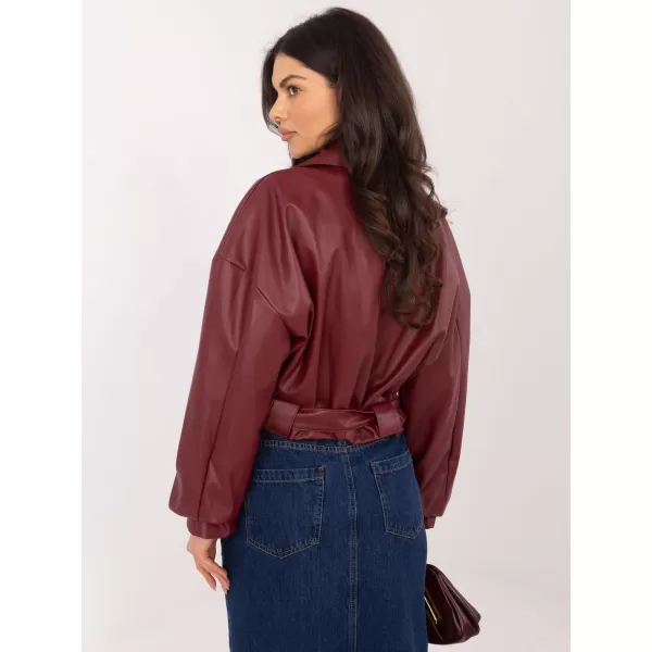  Dámská bunda RUE PARIS IT-KR-FL9609.95 BURGUNDY 
