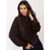 Dámská halenka ITALY MODA MI-KS-A2818.09 DARK BROWN