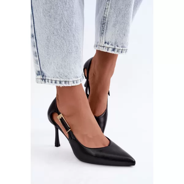  Dámské lodičky na jehle VINCEZA 62288 BLACK 
