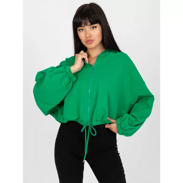  Dámská mikina RUE PARIS RV-BL-8081.36P GREEN 