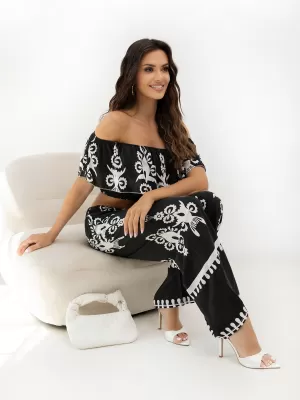 Dámský komplet ITALY MODA MO-KMPL-126175.85 BLACK