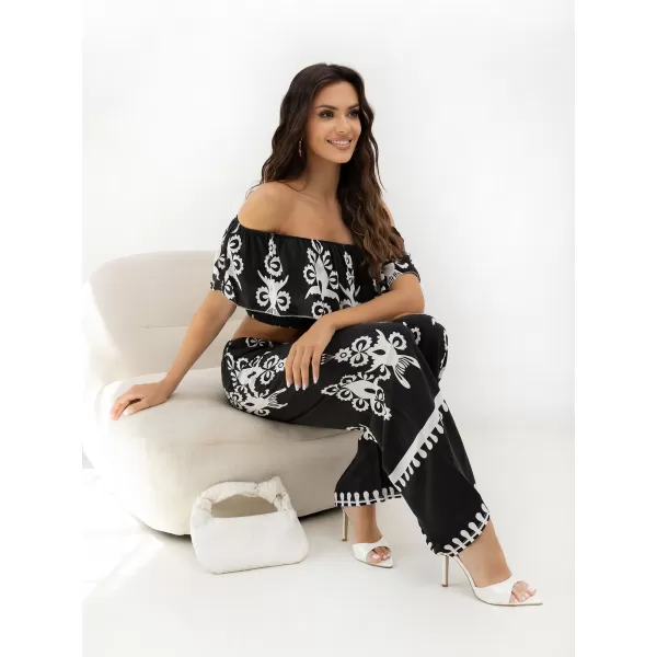  Dámský komplet ITALY MODA MO-KMPL-126175.85 BLACK 