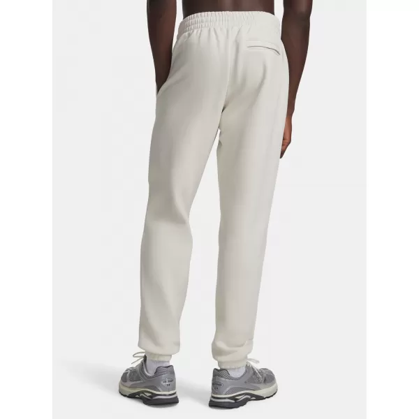  Pánské tepláky UNDER ARMOUR ICON FLEECE JOGGER 1373882-110 BÍLÁ 