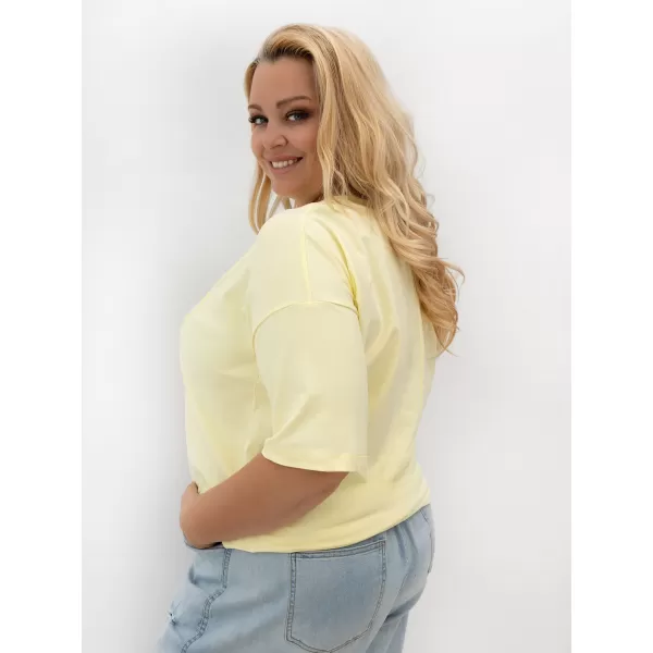  Dámské tričko RELEVANCE RV-TS-A1331.29P BRIGHT YELLOW 