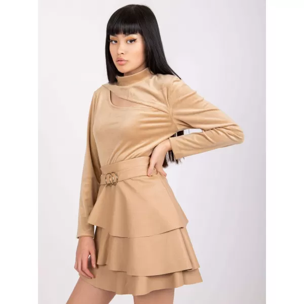  Dámská halenka ITALY MODA DHJ-BZ-6561.09P CAMEL 