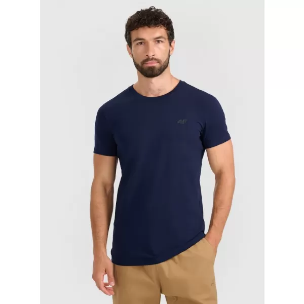  Pánské triko 4F 4FRMM00TTSHM3248 NAVY 