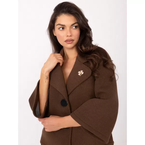  Dámská bunda RUE PARIS IT-KR-FL8159.24 BROWN 