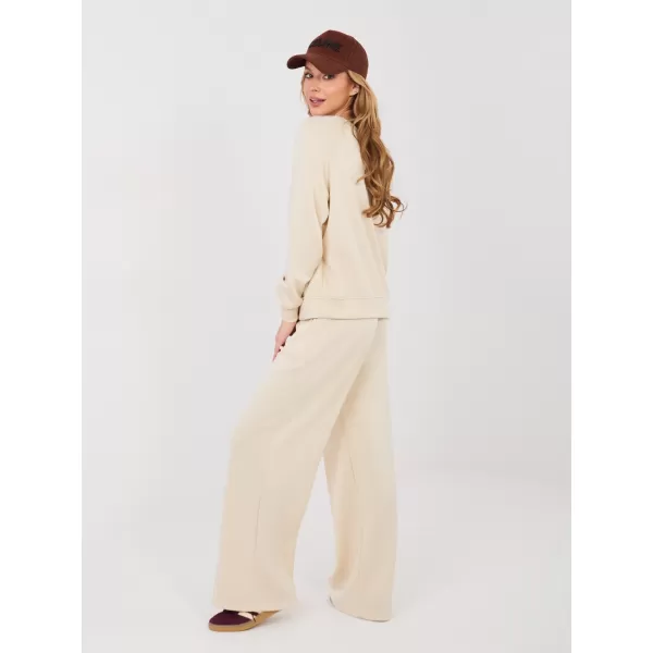  Dámská tepláková souprava FACTORY PRICE IT-KMPL-81001.28 LIGHT BEIGE 