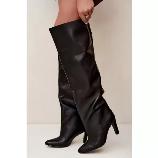  Dámské kozačky BOTO 8597 BLACK 