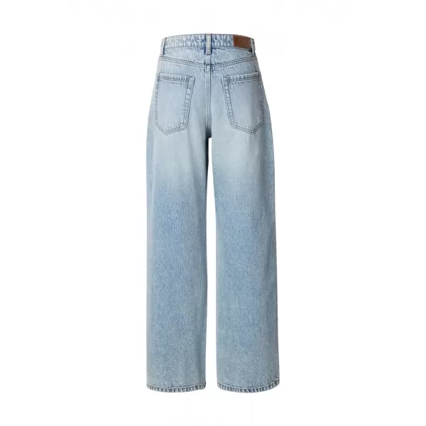  Dámské kalhoty URBAN CLASSICS TB8141 DIRTY LIGHT BLUE ACID WASHED 