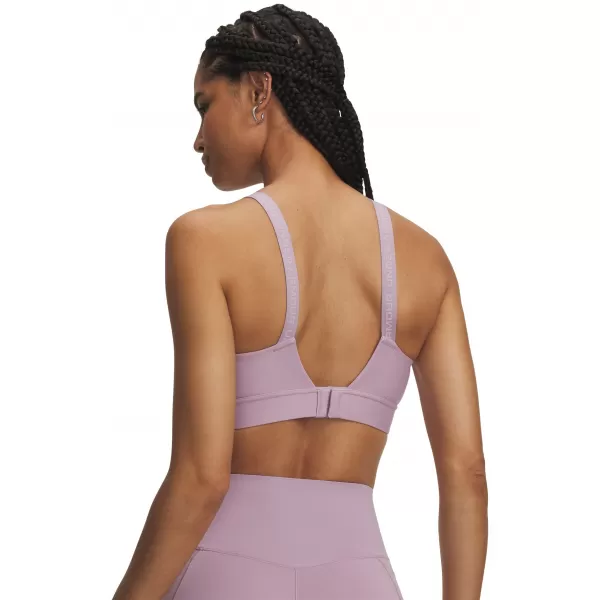  Dámská podprsenka UNDER ARMOUR INFINITY MID 2.0 BRA 1384123-698 RŮŽOVÁ 